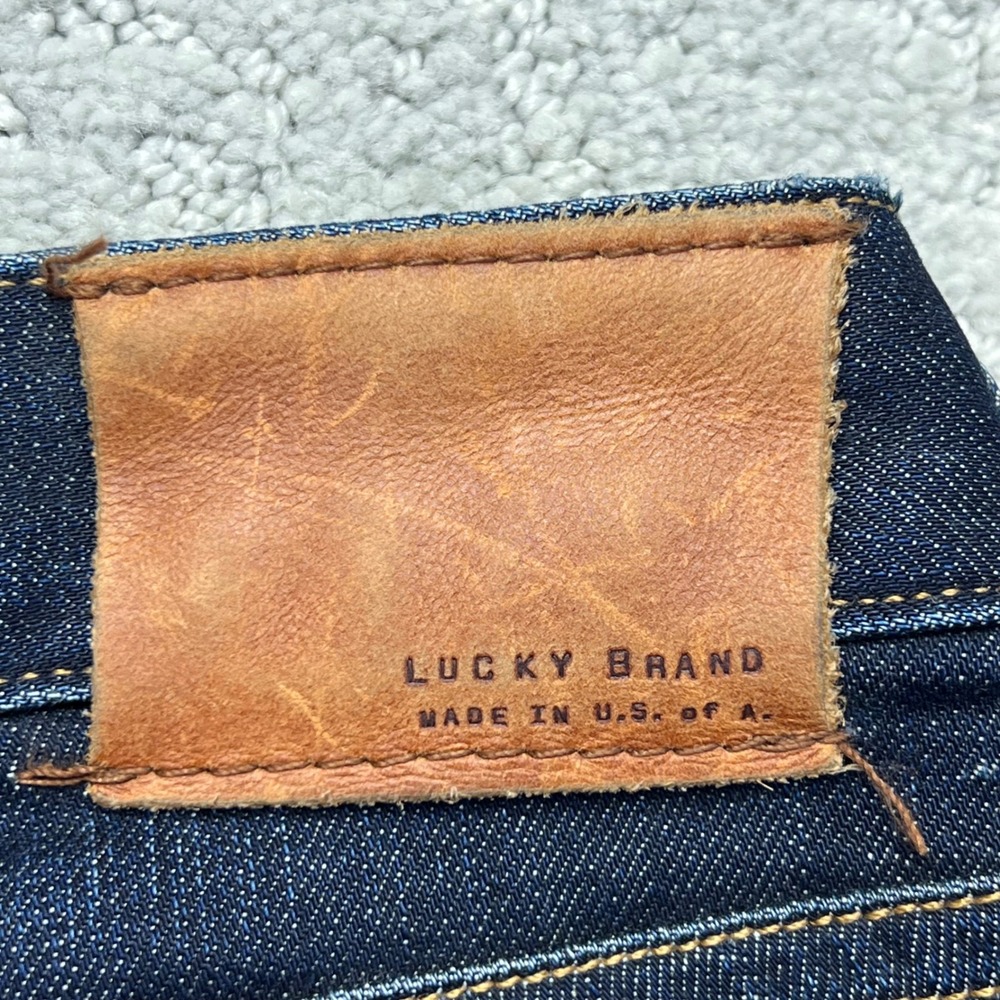 Lucky Brand Lolita Bootcut Jeans 6/28 White Oak Cone Denim Selvedge Made in USA - Picture 12 of 16